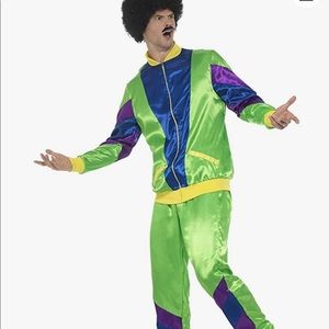Smiffys Men's 80s Height of Fashion Shell Suit Halloween costume